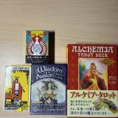 タロットカード　4セットのサムネイル