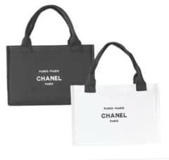 CHANEL ノベルティ キャンバストート ホワイト 新品 - メルカリ