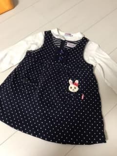 ななっくま様専用⭐︎ミキハウス シャツ 80のサムネイル