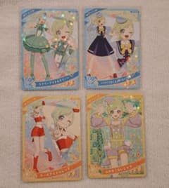 Thumbnail of ひみつのアイプリ　アイリ　トレーディングカード　4種セット