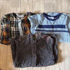 子供秋ワンピース3点セット