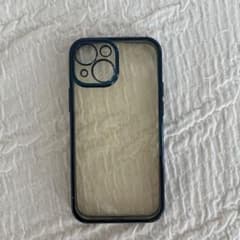 iPhone 13 mini ケース クリア メタリックブルーのサムネイル