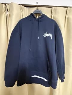 あや様専用Stussy ネイビー パーカー サイコロプリントのサムネイル