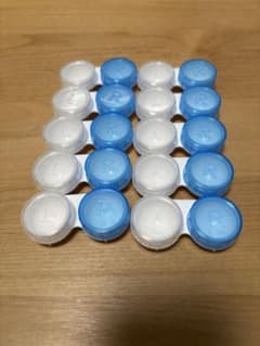 コンタクトレンズケース 10個セット 左右識別可能のサムネイル
