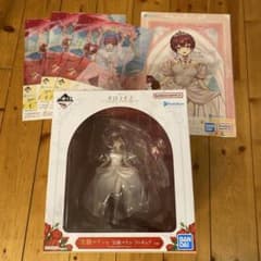 宝鐘マリン 一番くじ　フィギュア、ビジュアルボード、 クリアファイルのサムネイル