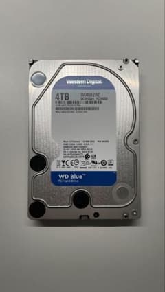 Western Digital WD Blue 4TB HDDのサムネイル