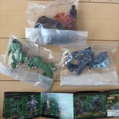 バンダイ　ガシャポンHG　ゴジラ４3種類のサムネイル