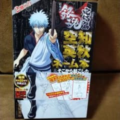 空知英秋ネーム本&そこから起こしたアニメコミックス 劇場版銀魂 完結篇 万事屋…のサムネイル