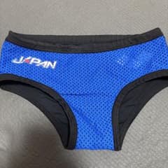 arena JAPANメッシュ練習用水着 M 青のサムネイル