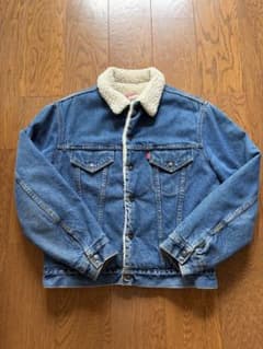 90s usa製 ボアデニムジャケット