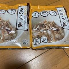 レトルトやわらかきのこご飯のサムネイル