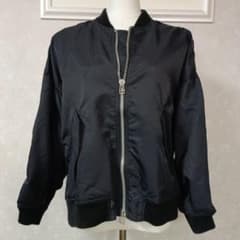 near .nippon MA-1ブラック ジャケット near .nippon MA-1ブラック ジャケット - メルカリ