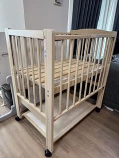 サワベビー トリプルスライドミニベッド P型コパン 90✖️60キャスター