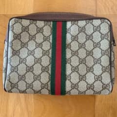 GUCCI オールドグッチ クラッチバッグ　セカンドバッグ　シェリーラインのサムネイル