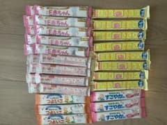 <CHIE&AKI様専用　つよいこ抜き>粉ミルク　スティックタイプ　セット売りのサムネイル