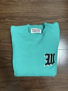 【値下げ交渉可能】WACKO MARIA ターコイズ スウェットのサムネイル
