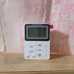 ポケットラジオポ一タブルワイドFMFMAM対応 充電式ミニ一ラジオ、小型ラジオのサムネイル
