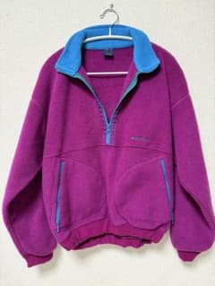 【美品】80s mont-bell ハーフジップ フリース　モンベル スナップTのサムネイル