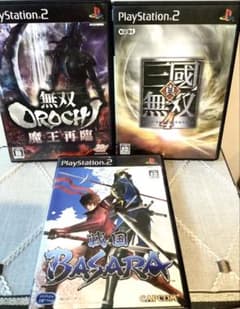 PS2 소프트 / 3 개 정리하여 동작 확인 완료