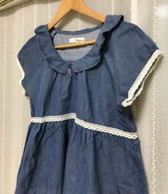 t.yamai paris (ティヤマイ) 半袖 デニム カットソーのサムネイル