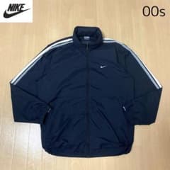 ナイキ nike 00s ナイロンジャケット 刺繍ロゴ 多機能 フード y2k