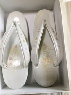 (新品未使用)高級老舗　金鷲の草履のサムネイル