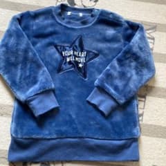 モコモコ暖かトレーナー 100㎝ 中古のサムネイル