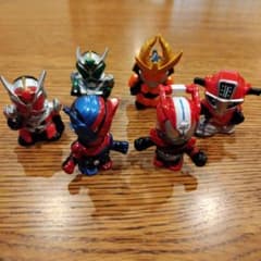 仮面ライダー フィギュア 6体セットのサムネイル