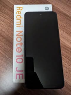 Redmi Note 10 JE グラファイトグレー 64 GB auのサムネイル