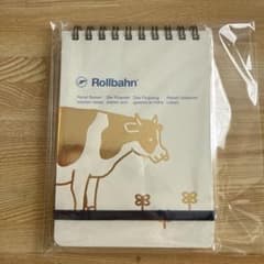 Rollbahn ロルバーン ポケット付メモ カウ 縦型M ホワイトのサムネイル