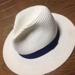 つば広ハット 白のサムネイル