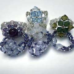 ビーズリング 7点セットのサムネイル