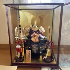 兜飾り　美濃15号　龍玉作　正絹威　五月人形 兜飾り 美濃15号 龍玉作 正絹威 五月人形 - メルカリ