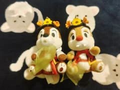 [Disney] 칩과 데일 봉제 인형 배치