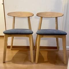 IKEA HANSOLA ダイニングチェア 2脚セット ハンソーラ 椅子 竹製