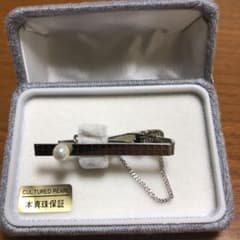 本真珠　ネクタイピンのサムネイル