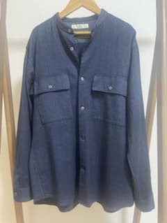 EDIFICE×Loro Piana 長袖シャツ ネイビーのサムネイル