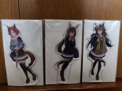 未開封】ウマ娘 セブンイレブン限定 アクリルスタンド 3体セット 