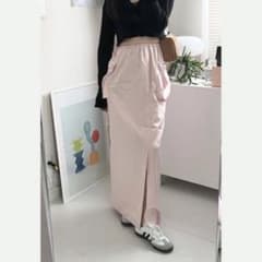 大人気　完売 ジウノン giunon サテンカーゴスカート　ピンク GIUNONのサムネイル