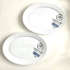 新品 廃盤 ロイヤルコペンハーゲン シグネチャー626オーバル プレート