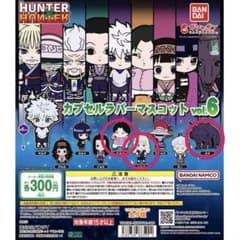 HUNTER × HUNTER 캡슐 고무 마스코트 vol.6