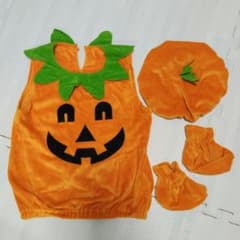 ハロウィン パンプキン 着ぐるみ 110cm コスチュームのサムネイル