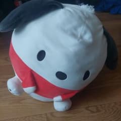 【タグ付】 ポチャッコ　BIGぬいぐるみ ころころクッション