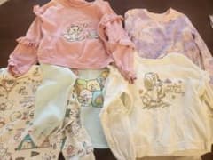 女児130トレーナーズボンワンピース等⭐冬服夏服まとめ売り⭐のサムネイル