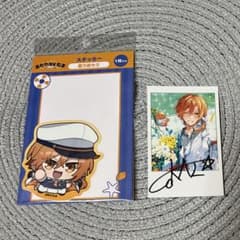 2024誕生日　星乃歌カズ 直筆サインチェキ風カード　ステッカー　アニカフェのサムネイル