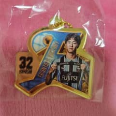 川崎フロンターレ　ガチャフロ　勝利時限定ゴールドミラーキーホルダー　林駿佑のサムネイル