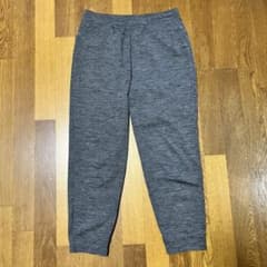 ユニクロ L ウルトラストレッチアクティブジョガーパンツ グレー DRY-EXのサムネイル