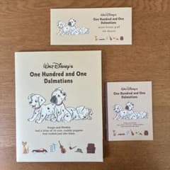 Disney 101匹わんちゃん　レターセット　メモ帳２種のサムネイル