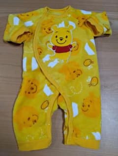 【ざえもん様専用】モコモコロンパース60〜70　プーさんのサムネイル