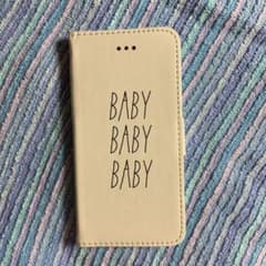 iPhoneケース　手帳型　ホワイトのサムネイル